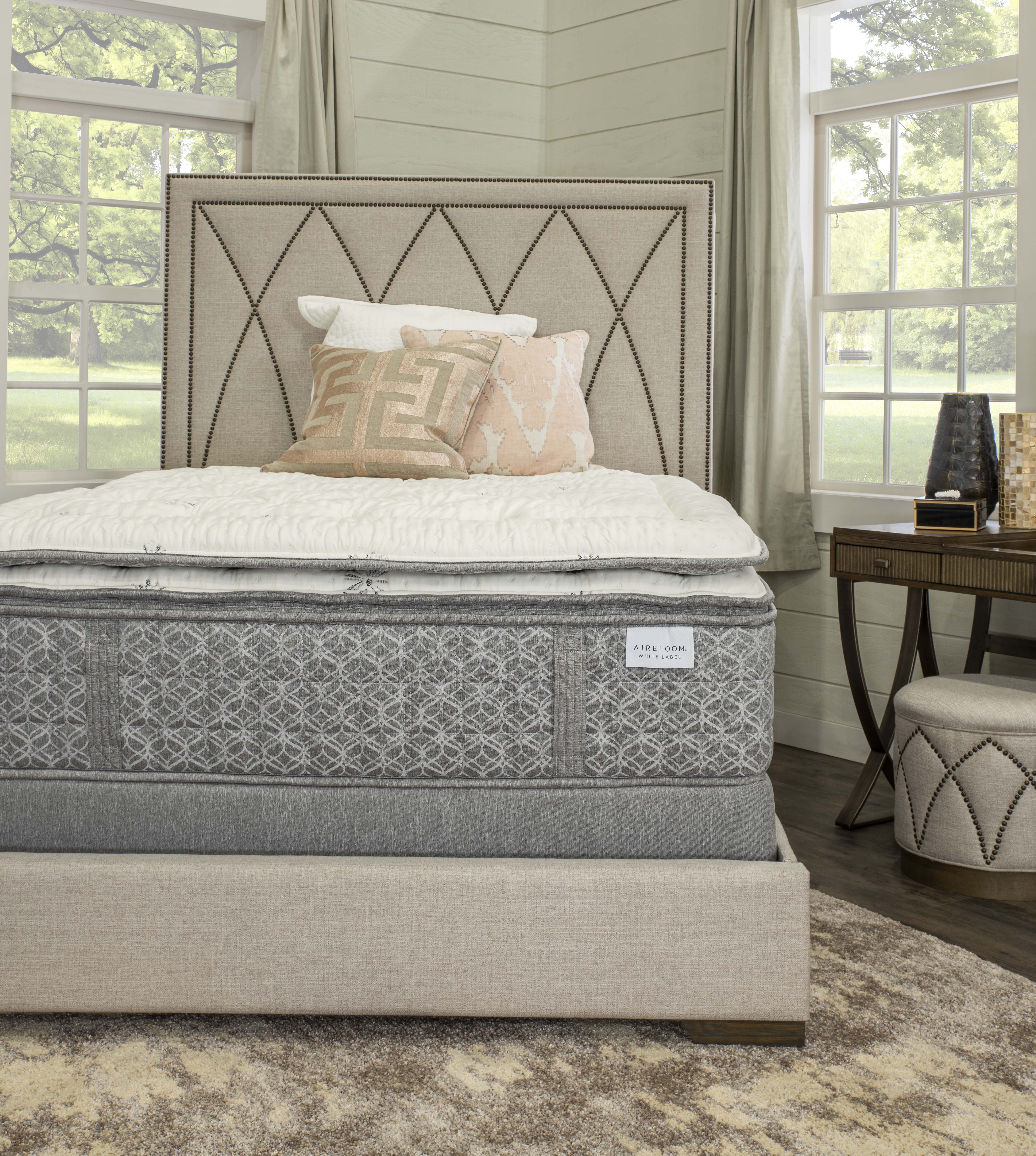 BLOOME-PL:M Aireloom Luxury Plush Queen Mattress with Luxury Topper - White Label Bloome-2