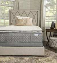BLOOME-PL:M Aireloom Luxury Plush Queen Mattress with Luxury Topper - White Label Bloome-5