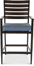 Adeline Blue Outdoor Bar Stool