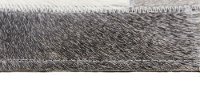 Contemporary Gray Leather 8 Foot Runner Rug - Santa Fe-6