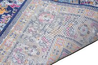 H114-DKBL-4X6-Z034 4 x 6 Small Traditional Blake Dark Blue Rug - Heritage-2
