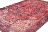 I166-RU-4X6-NR101 4 x 6 Small Traditional Zac Blue and Red Area Rug - Impressions