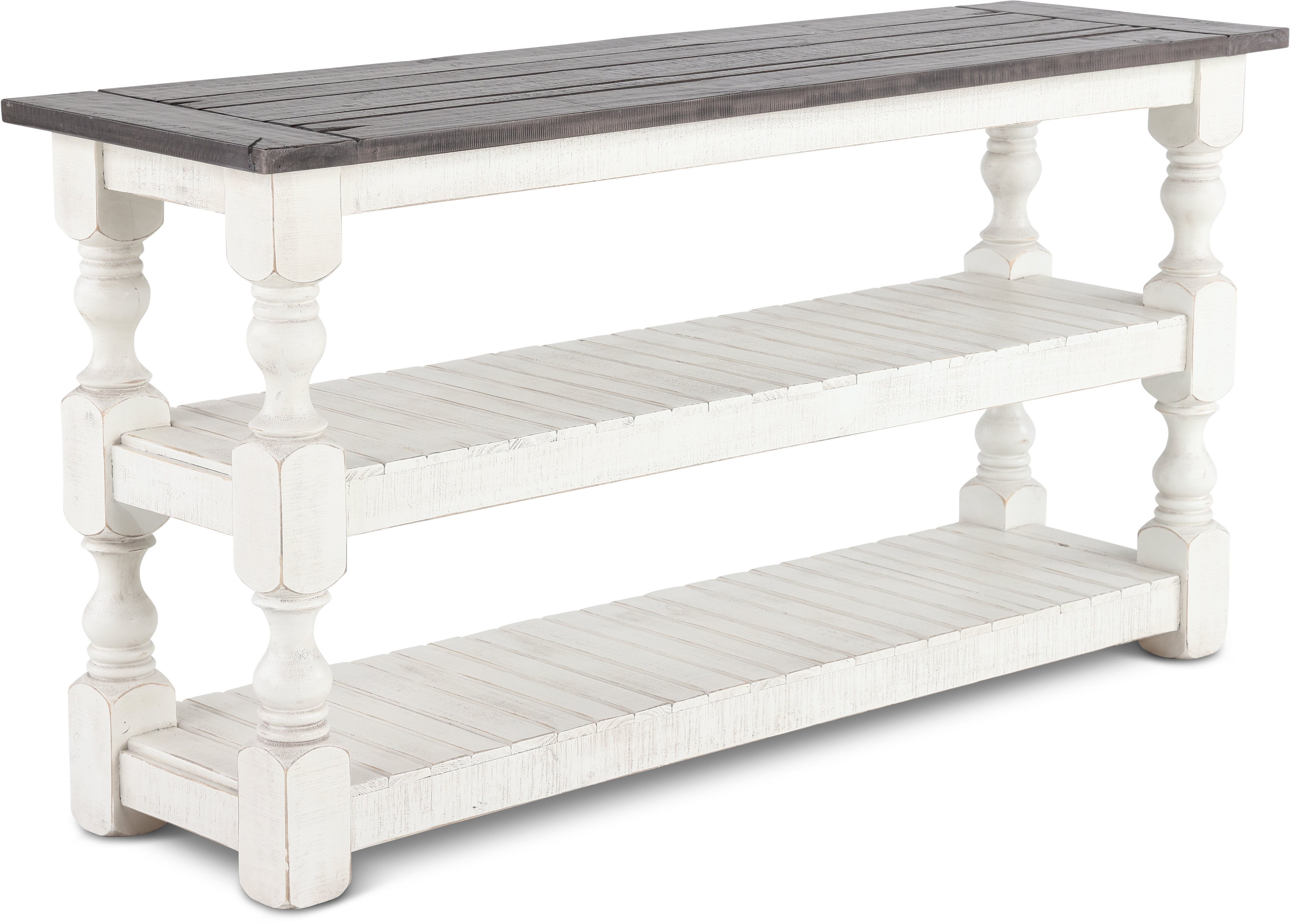 Stone Antique White Console Table-1