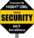 Night Owl Outdoor Reflective Yard Sign