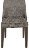 Brown Upholstered Dining Room Chair - Leland