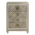 Peony Champagne Gold Chest of Drawers