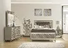 Clearance Peony Gold 4 Piece Full Bedroom Set