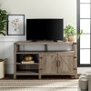 Modern Farmhouse 58 Inch TV Stand - Grey Wash