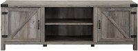 70 Inch Modern Farmhouse TV Stand - Gray Wash-3