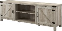W70BDSDWO 70 Inch Modern Farmhouse TV Stand - White Oak-3