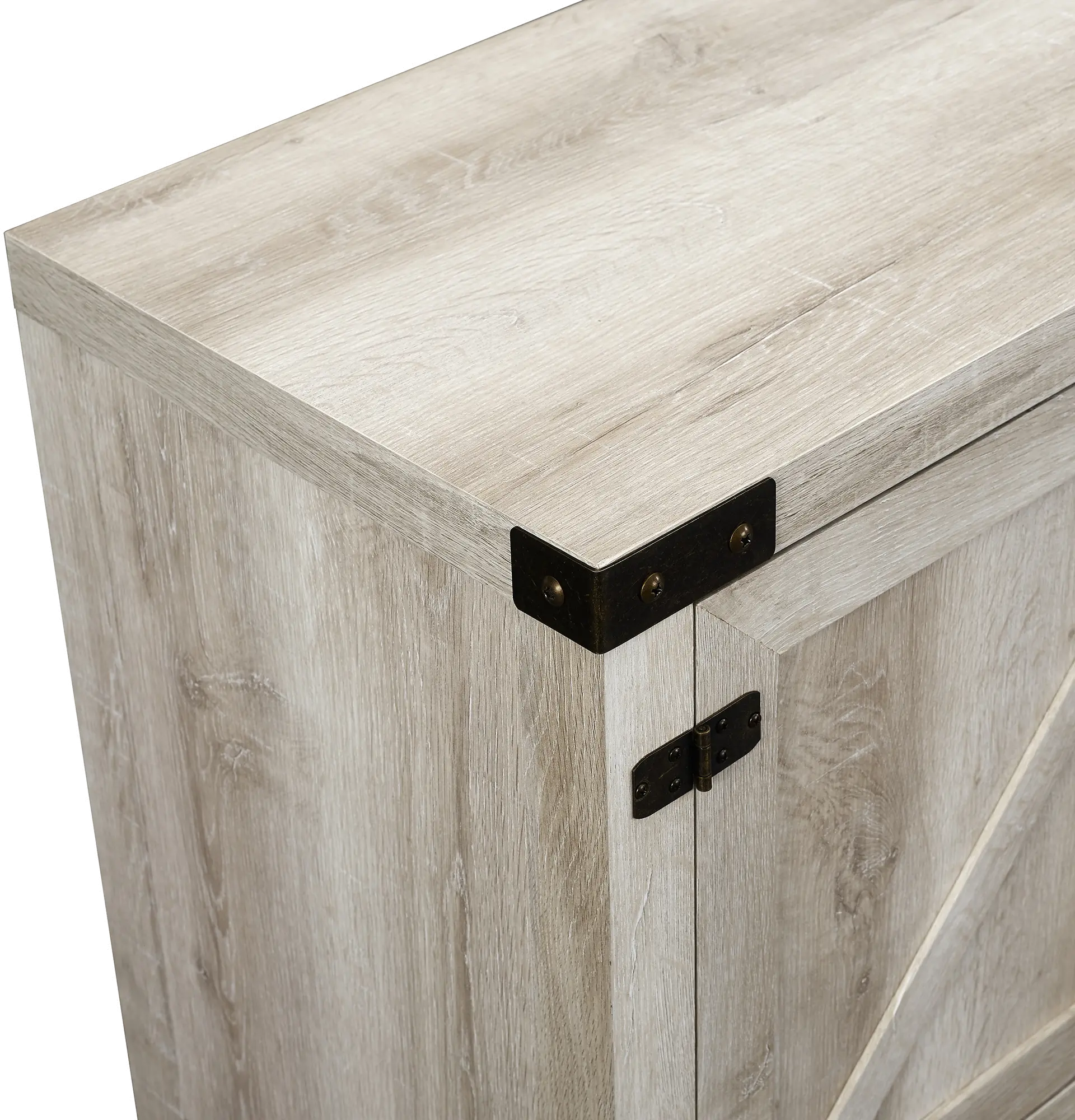 W70BDSDWO 70 Inch Modern Farmhouse TV Stand - White Oak-4