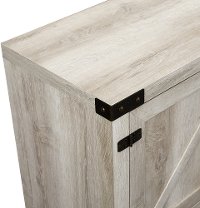 W70BDSDWO 70 Inch Modern Farmhouse TV Stand - White Oak-4