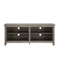Rustic Wood 58 Inch TV Stand - Grey Wash-4