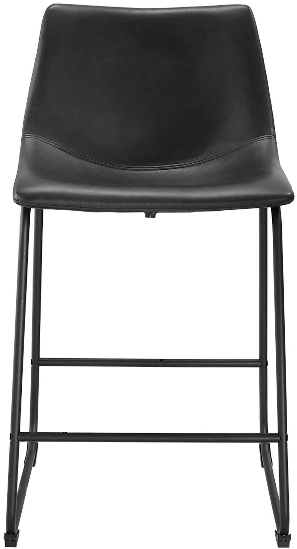CHL26BL Industrial Black 26 Counter Height Stools (Set of 2)-3