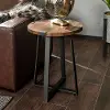 AF18MWSTDW Dark Walnut Side Table - Walker Edison