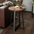 AF18MWSTDW Dark Walnut Side Table - Walker Edison