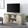 W58SBDWOS Bailey White Oak 58 Inch Farmhouse Wood TV Stand - Walker Edison