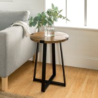 Rustic Side Table - Rustic Oak