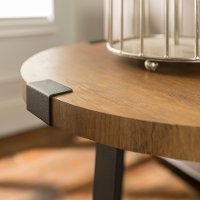 Rustic Side Table - Rustic Oak-2