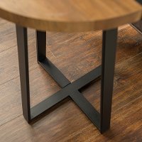 Rustic Side Table - Rustic Oak-3