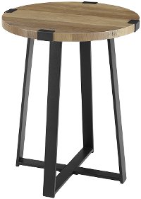 Rustic Side Table - Rustic Oak-4