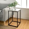 Modern Side Table - White Marble