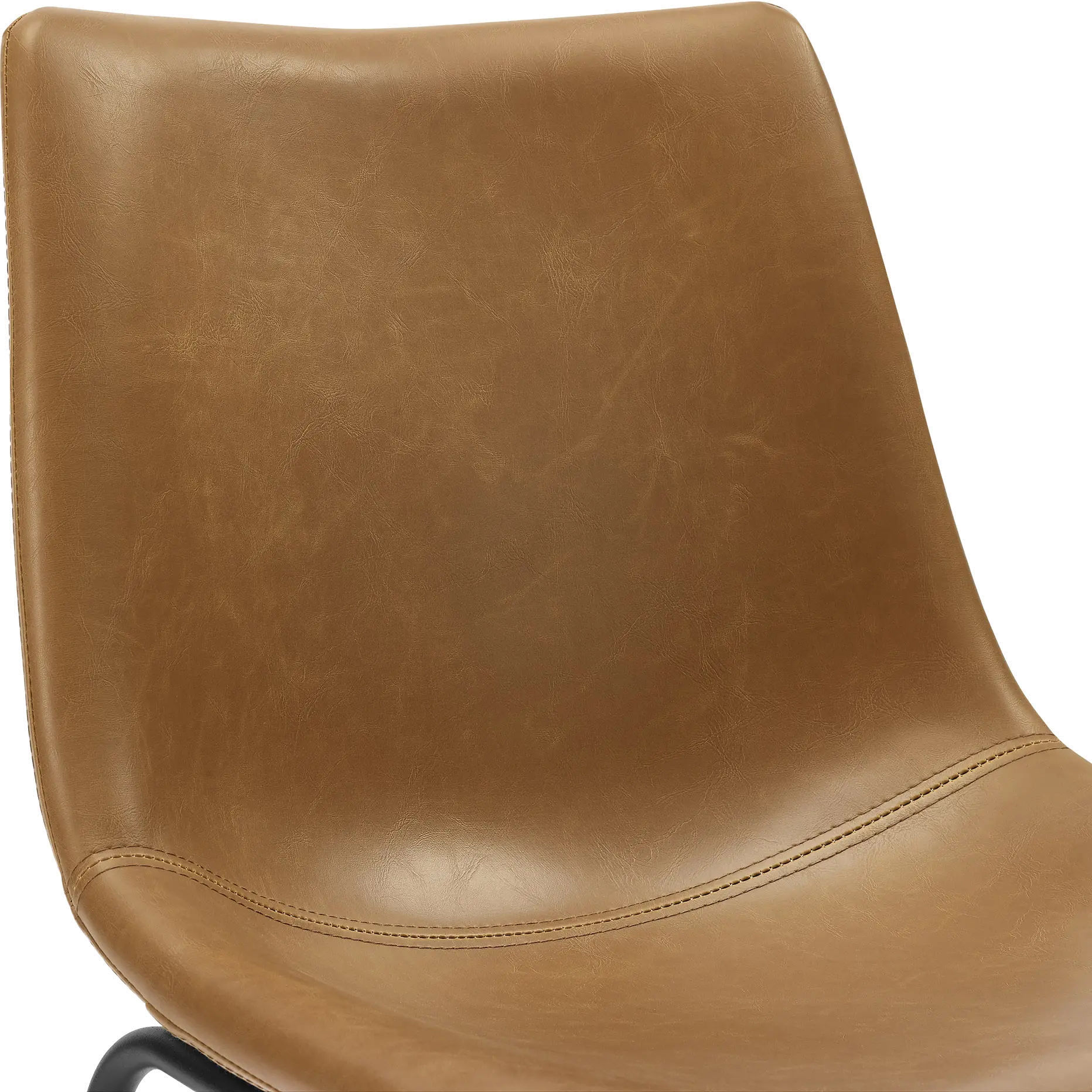 CHL26WB Set of 2 Industrial Brown 26 Inch Counter Height Stools-4