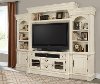 Antique White 4 Piece Entertainment Center