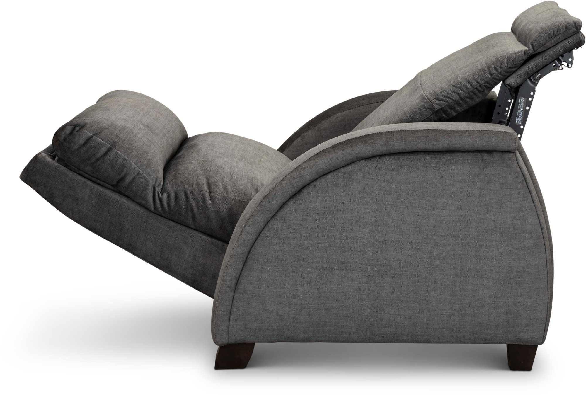 Contemporary Graphite Gray Power Recliner with SoCozi - Venus-3
