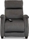 Venus Graphite Gray Power Recliner with SoCozi
