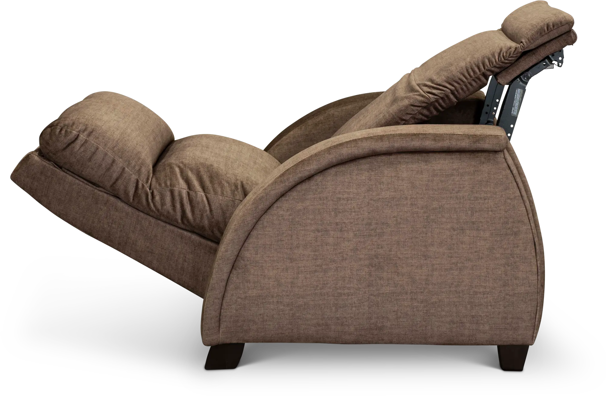 Venus Contemporary Latte Brown Power Recliner with SoCozi-3