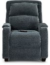 Contemporary Denim Blue Zero Gravity Power Recliner - Mercury