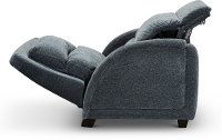 Contemporary Denim Blue Zero Gravity Power Recliner - Mercury-3