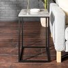 Modern Side Table - Dark Concrete