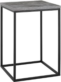 Modern Side Table - Dark Concrete-3