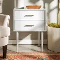 AF20OLI2DSW Modern Side Table - White