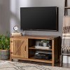 Rustic Farmhouse 44 Inch TV Stand - Rustic Oak