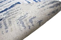 B127-IVBL-4X6-BH104 4 x 6 Small Transitional Levi Ivory, Gray, and Blue Rug - Barcelona-4