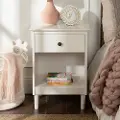 BR1DNSWH Spencer Classic White Nightstand - Walker Edison