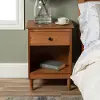 BR1DNSCA Spencer Classic Caramel Nightstand - Walker Edison