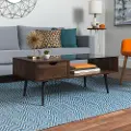 AF42JMGLDW Mid Century Modern Wood Coffee Table - Walker Edison