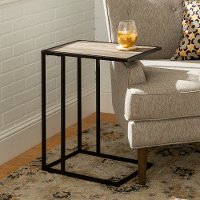 AF20SCSTGW Modern End Table - Gray Wash