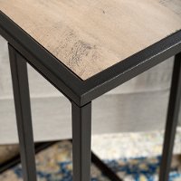 AF20SCSTGW Modern End Table - Gray Wash-2