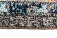4 x 6 Small Transitional Zell Beige and Blue Rug - Dakota-6
