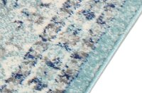 4 x 6 Small Traditional Alberta Aqua Area Rug - Everek-4