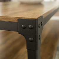 Rustic Wood Coffee Table - Rustic Oak-3