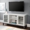 Modern 52 Inch TV Stand - White