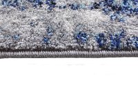 4 x 6 Small Traditional Amos Ivory, Gold and Blue Rug - Everek-5