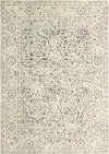 E110-SIL-4X6-5363 4 x 6 Small Traditional Alberta Ivory and Blue Rug - Everek