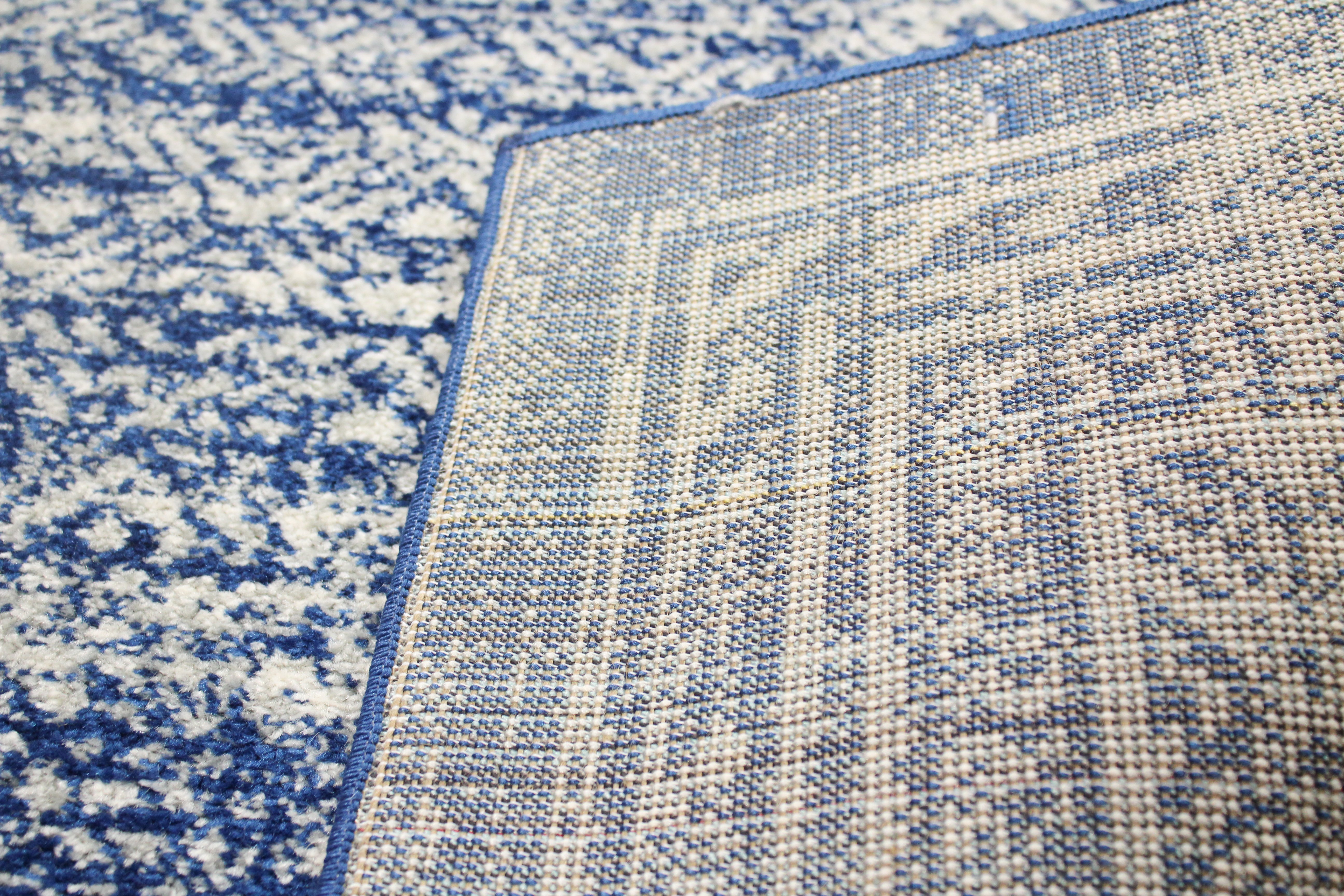 4 x 6 Small Transitional Zaylee Blue Rug - Mayfair-2